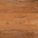 Round Mango Wood Dining Table | OROA Modern Izola | Oroa.com