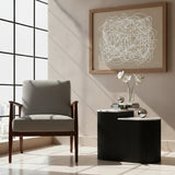 White Marble Side Table Set | OROA Modern Ormara