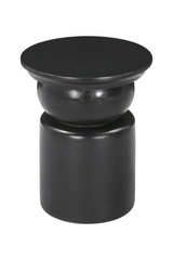 Black Wooden Modern Side Table | OROA Modern Colombo | Oroa.com