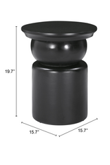 Black Wooden Modern Side Table | OROA Modern Colombo | Oroa.com