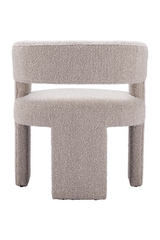 Beige Shearling Accent Chair | OROA Modern Java | Oroa.com