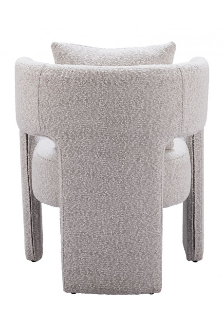 Gray Curved Dining Chair | OROA Modern Melilla | Oroa.com