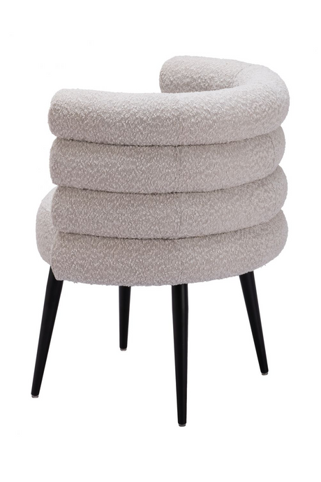 Light Gray Layered Dining Chair | OROA Modern Grena | Oroa.com