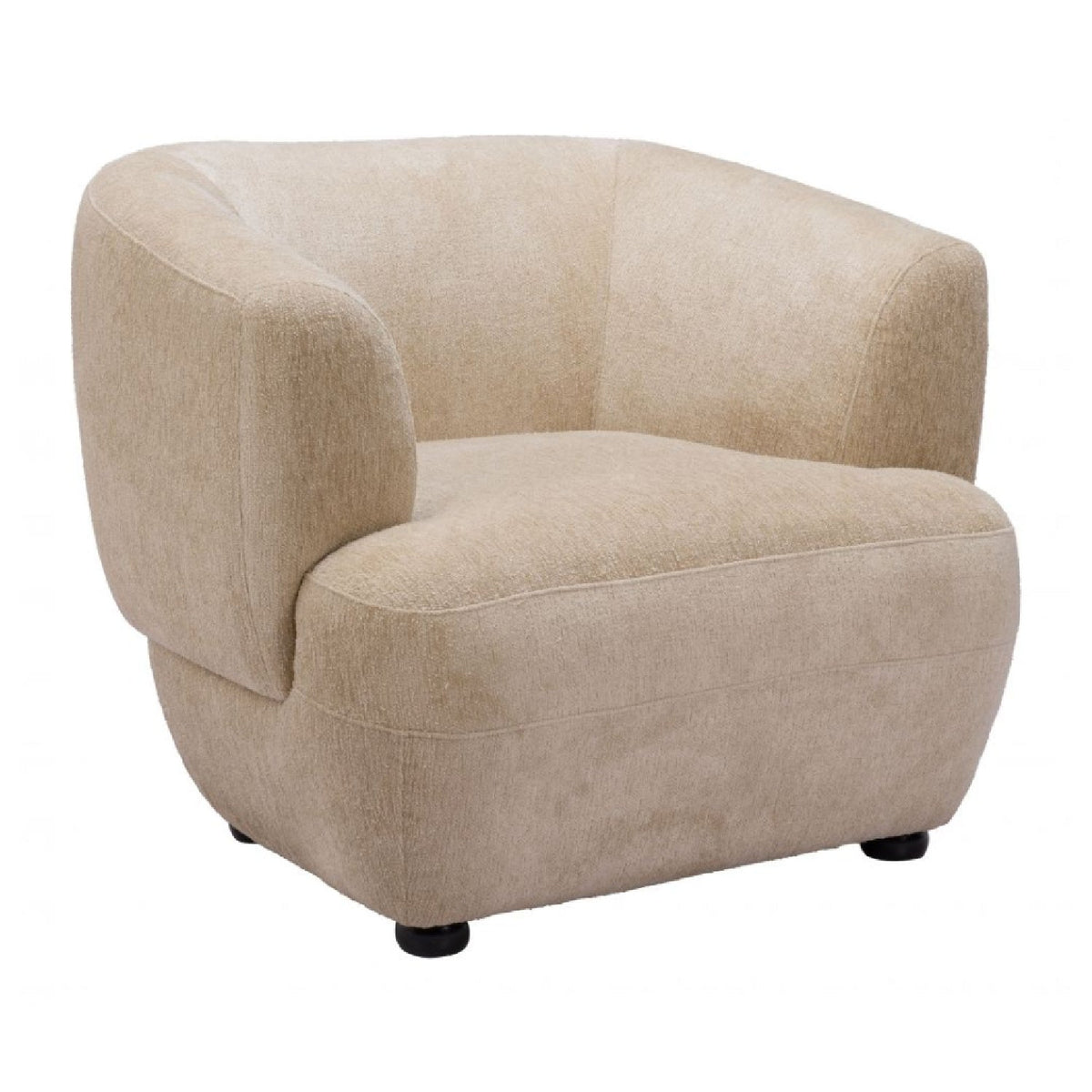 Golden Beige Accent Chair | OROA Modern Bekker