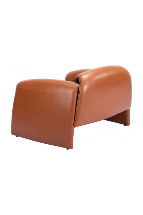 Leather Contemporary Accent Chair | OROA Modern Horten | Oroa.com