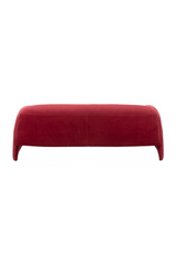 Red Velvet Sofa | OROA Modern Horten | Oroa.com
