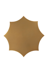 Gold Coved-Edged Side Table | OROA Modern Osam | Oroa.com