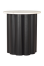 Round White Marble Side Table | OROA Modern Slika | Oroa.com