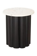 Round White Marble Side Table | OROA Modern Slika | Oroa.com