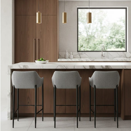 Poly Linen Bar Stool | OROA Modern Andover | Oroa.com