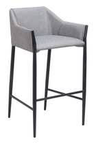 Poly Linen Bar Stool | OROA Modern Andover | Oroa.com