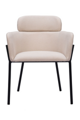 Vinyl Upholstered Dining Chairs (2) | OROA Modern Bremor | Oroa.com
