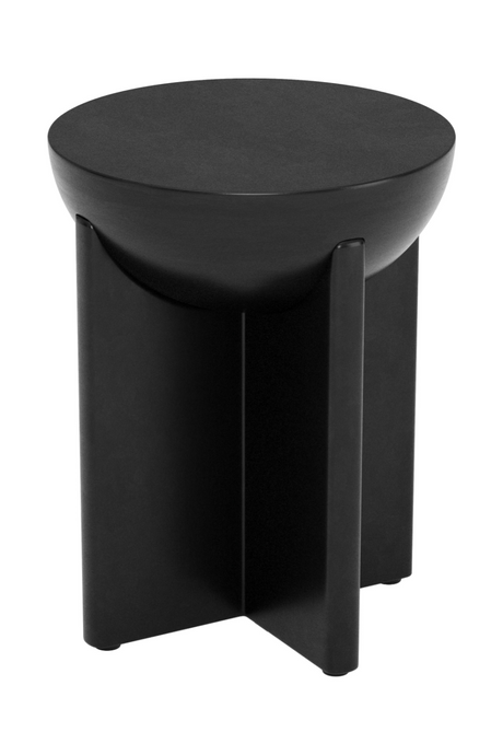 Black Solid Mango Side Table | OROA Modern Tume | Oroa.com