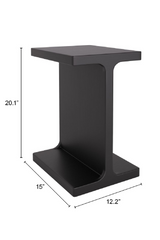 Solid Mango Wood Side Table | OROA Modern Bama | Oroa.com