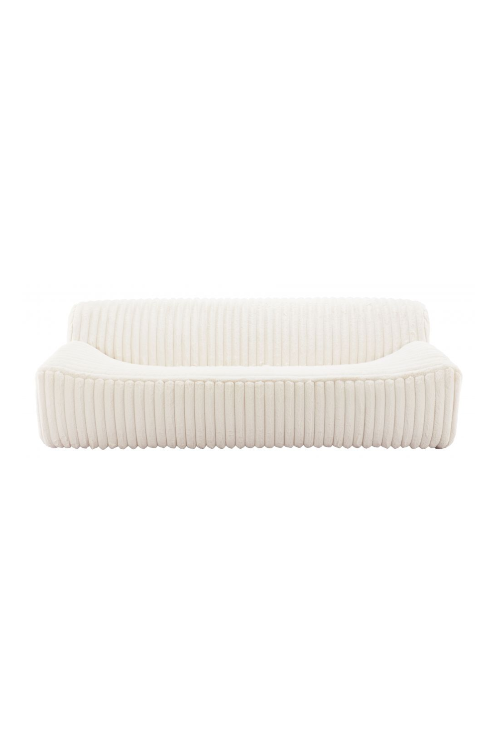 Cream Fur Sofa | OROA Modern Osterbro | Oroa.com