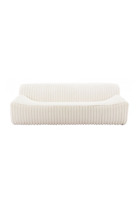 Cream Fur Sofa | OROA Modern Osterbro | Oroa.com