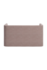Taupe Velvet Loveseat | OROA Modern Trippel | Oroa.com