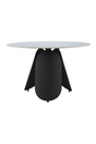 White Sintered Stone Dining Table | OROA Modern Toru | Oroa.com