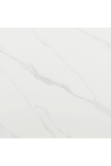 White Sintered Stone Dining Table | OROA Modern Toru | Oroa.com