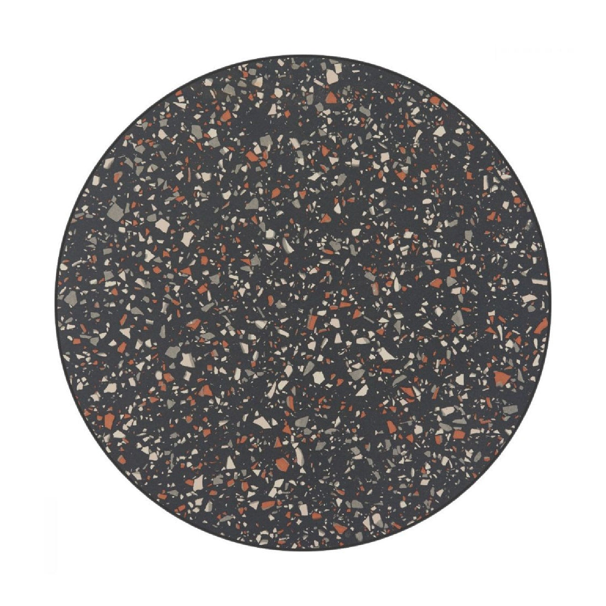 Black Terrazzo Bistro Table | OROA Modern Bite | Oroa.com