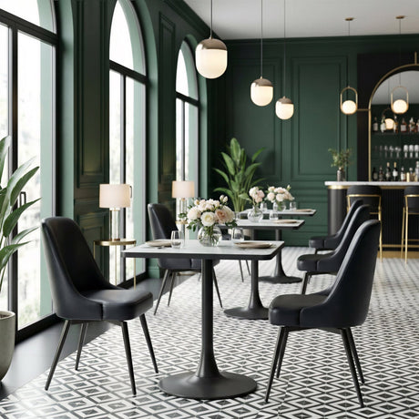 Square Terrazzo Bistro Table | OROA Modern Spot | Oroa.com