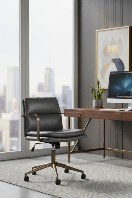 Vinyl Upholstered Office Chair | Oroa Modern Birao | Oroa.com
