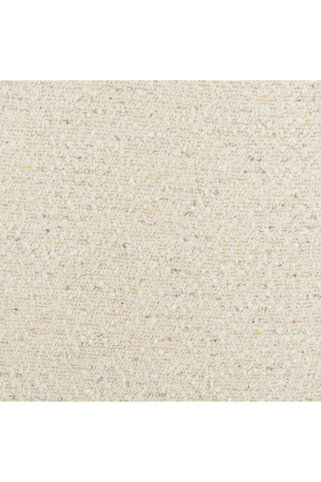 Beige Curved-Back Lounge Chair | OROA Modern Leque | OROA