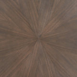 Brown Rubberwood Dining Table | OROA Modern Silea | Oroa.com