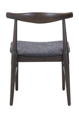 Dark Wooden Dining Chairs (2) | OROA Modern Tuzka | Oroa.com