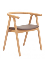 Whitewashed Elm Dining Chairs (2) | OROA Modern Peker | Oroa.com