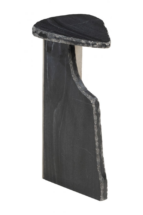 Organic-Shaped Marble Side Table | OROA Modern Surya | Oroa.com