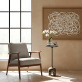 Black Iron Side Table | OROA Modern Kask