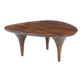 Walnut Finished Coffee Table | OROA Modern Spiker