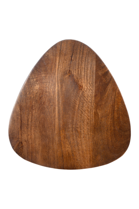 Walnut Finished Side Table | OROA Modern Spiker | Oroa.com