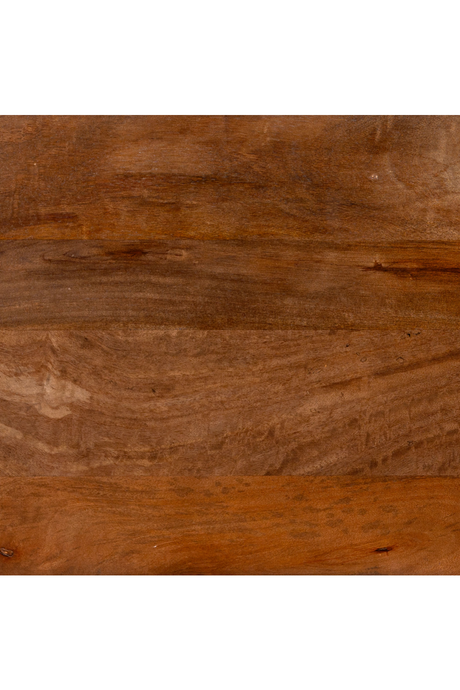 Walnut Finished Side Table | OROA Modern Spiker | Oroa.com