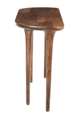 Walnut Finished Console Table | OROA Modern Spiker | Oroa.com
