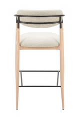 Gray Fabric Modern Bar Stool | OROA Modern Equinoxn | Oroa.com