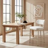 Gray Textured Weave Counter Stools (2) | OROA Modern Aurea