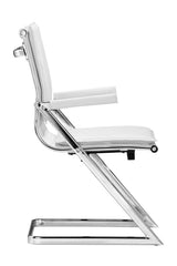 Polished Steel Office Chairs (2) | OROA Modern Plus | Oroa.com