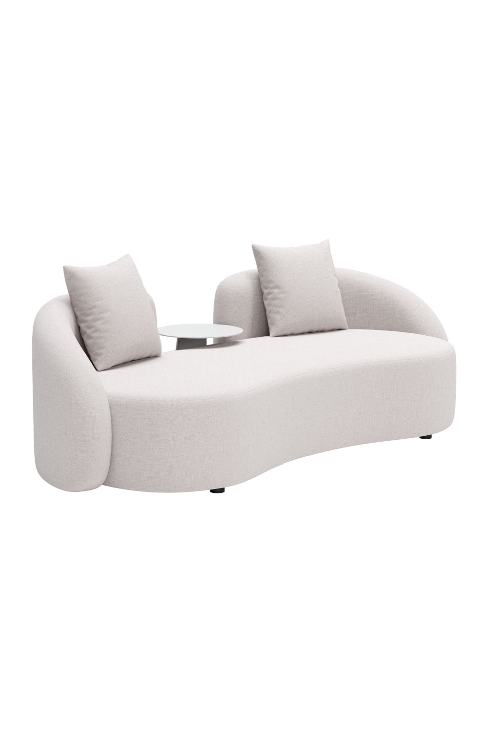 White Outdoor Side Table | OROA Modern Sunny Isles | Oroa.com