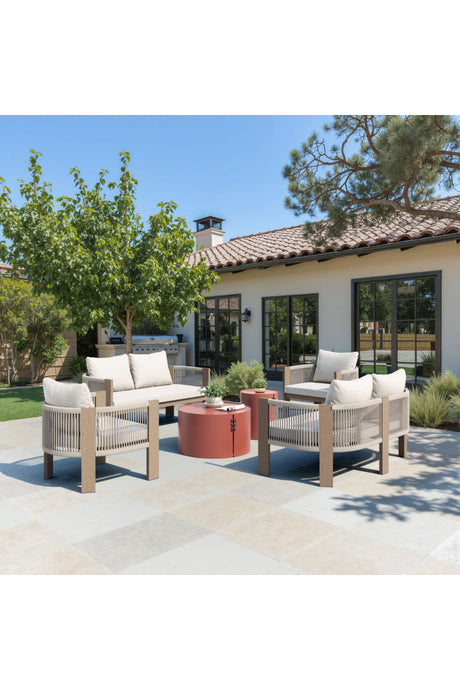 Beige Outdoor Accent Chair | OROA Modern Rebel | Oroa.com