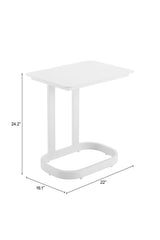 Outdoor Aluminum End Table | OROA Modern Friss | Oroa.com