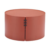 Brown Aluminum Outdoor Coffee Table | OROA Modern Bayu
