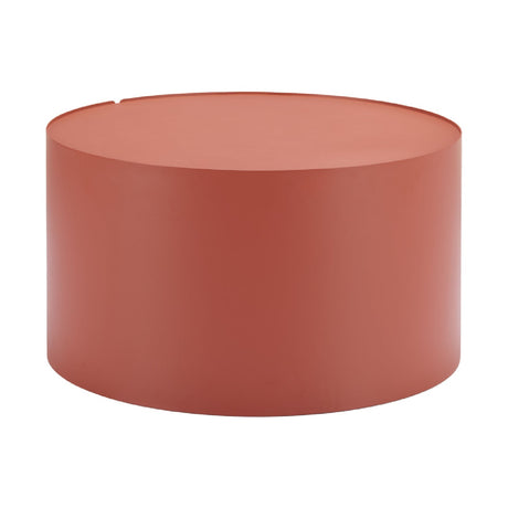 Brown Aluminum Outdoor Coffee Table | OROA Modern Bayu