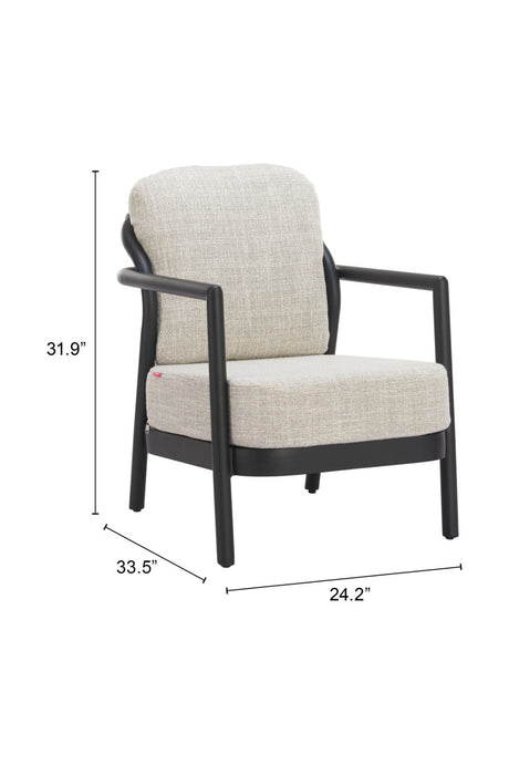 Aluminum Framed Outdoor Accent Chair | OROA Modern Rein | Oroa.com