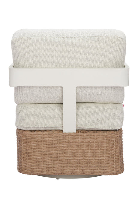 Brown Base Outdoor Swivel Chair | OROA Modern Gelo | Oroa.com