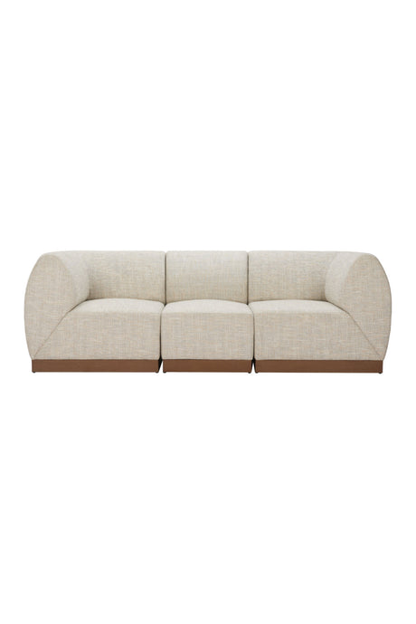 Beige Outdoor Corner Chair | OROA Modern Christy | Oroa.com
