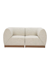 Beige Outdoor Corner Chair | OROA Modern Christy | Oroa.com