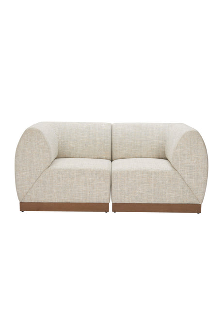 Beige Outdoor Corner Chair | OROA Modern Christy | Oroa.com
