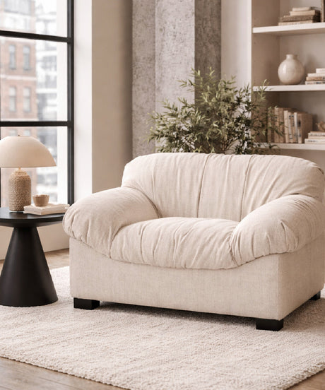 Modern European furniture - Vintage-Inspired Wrinkled Lounge Chair - www.oroa.com